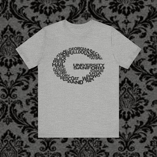 UGA - Just the Georgia G - Multiple Colors